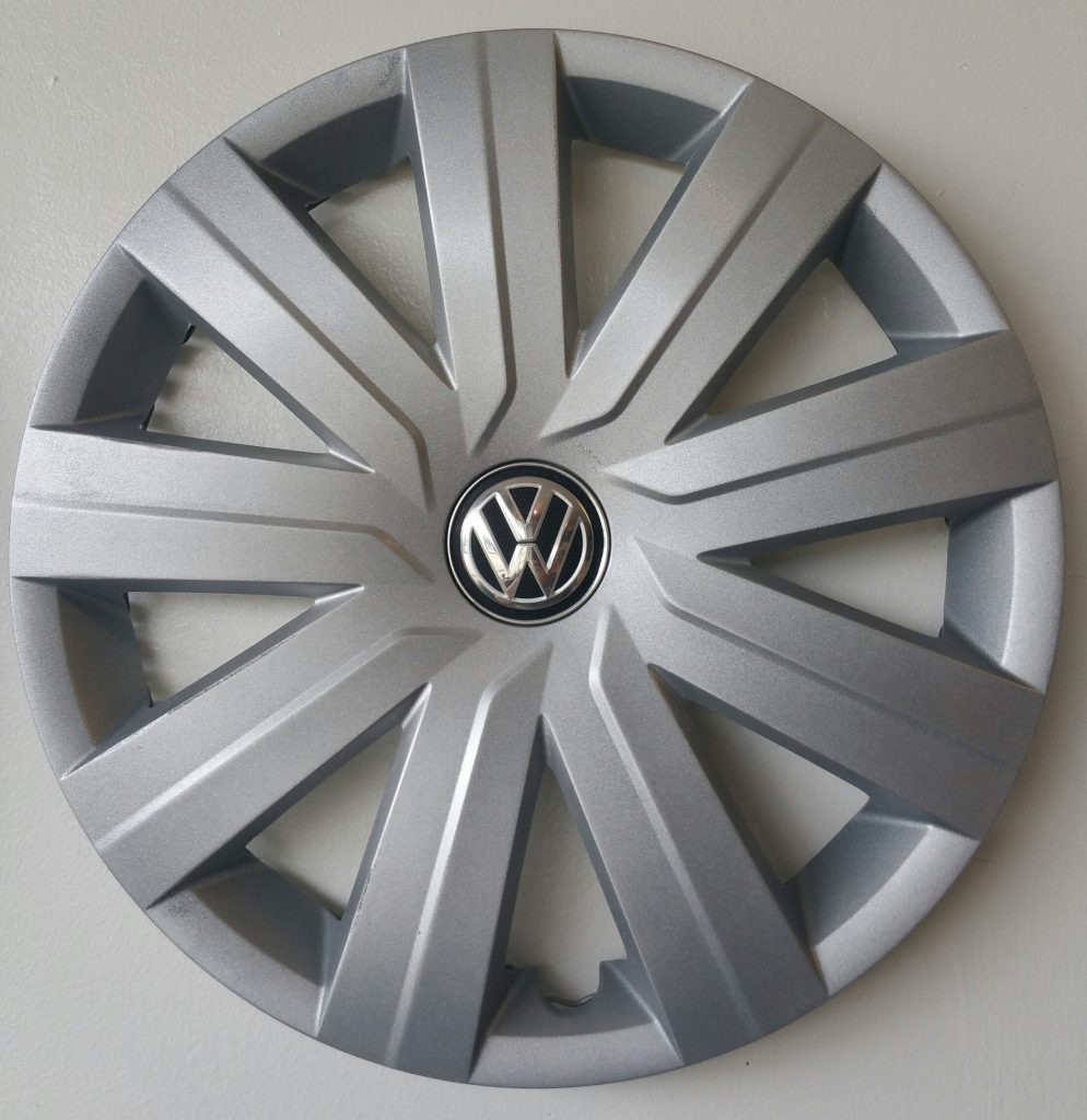 VW161594 Volkswagen Jetta 2015 2016 15 OEM Silver Factory Hubcaps Wheel Covers Center Caps Rims